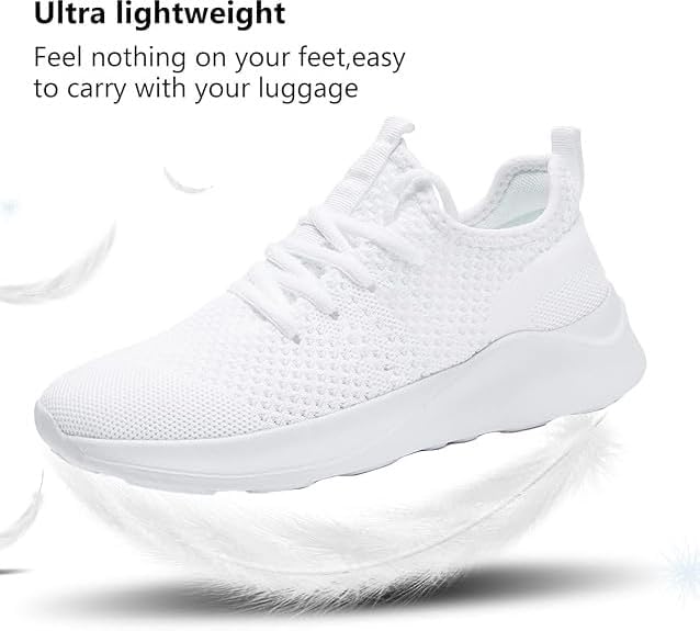 Lightweight Women's Tennis Sneakers - Stylish Walking & Running Shoes for Gym and Sports