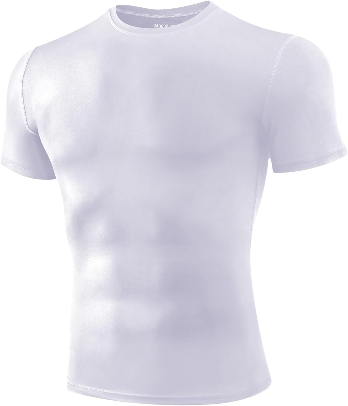 Men's Compression Workout Shirts - Moisture-Wicking Short Sleeve Base Layer (1 or 4 Pack)