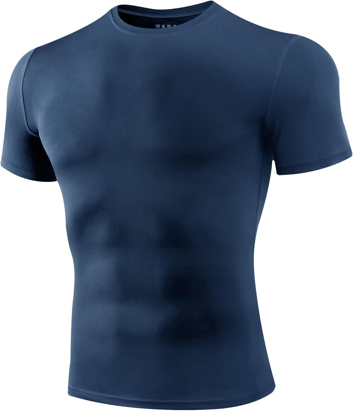 Men's Compression Workout Shirts - 1 or 4 Pack Short Sleeve Moisture-Wicking Active Fit Base Layer T-Shirts