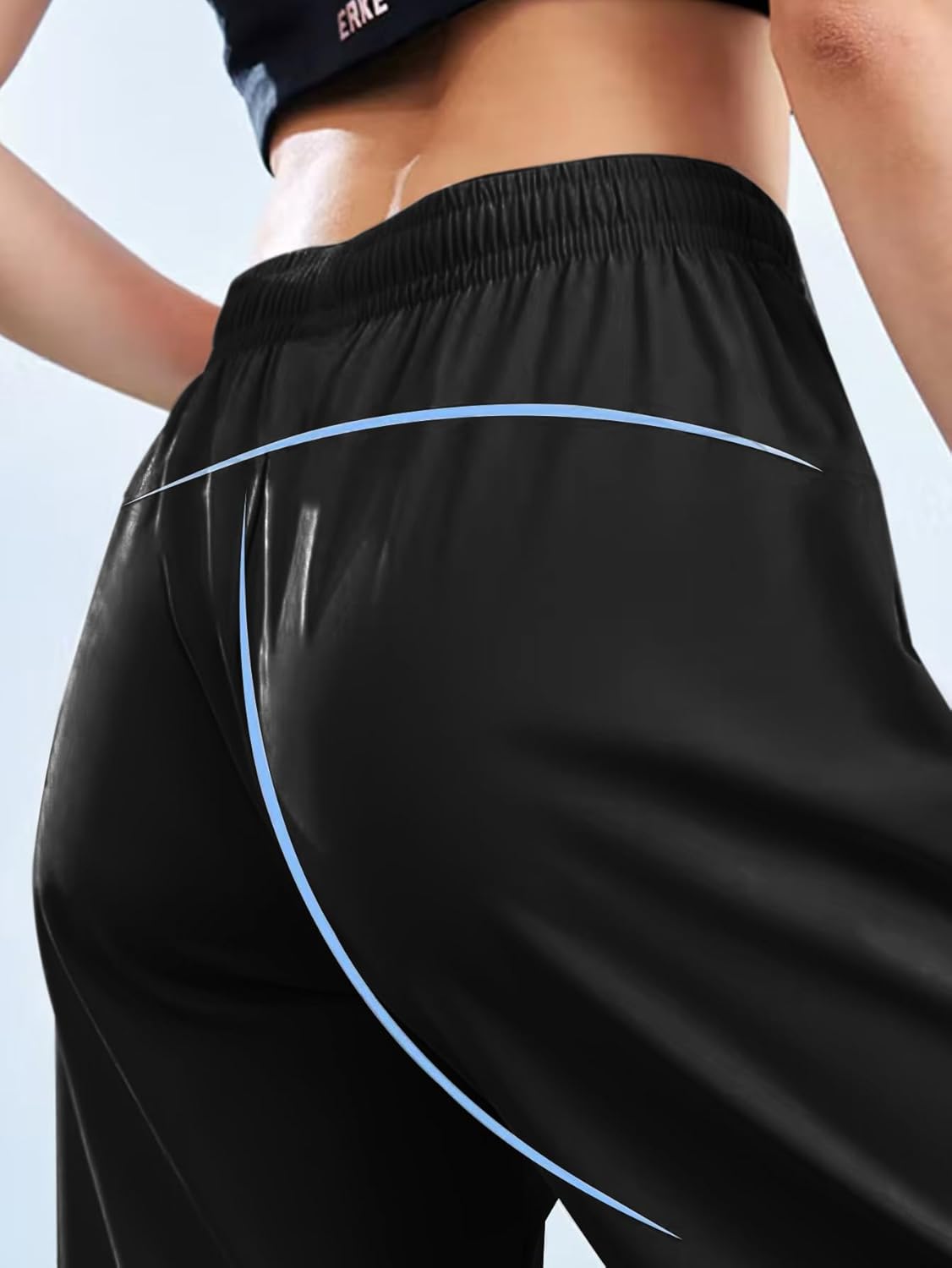 Lightweight Women's Hiking Pants - Breathable, Quick-Dry, Stretchy Athletic Trousers with Zipper Pocket for Ultimate Comfort