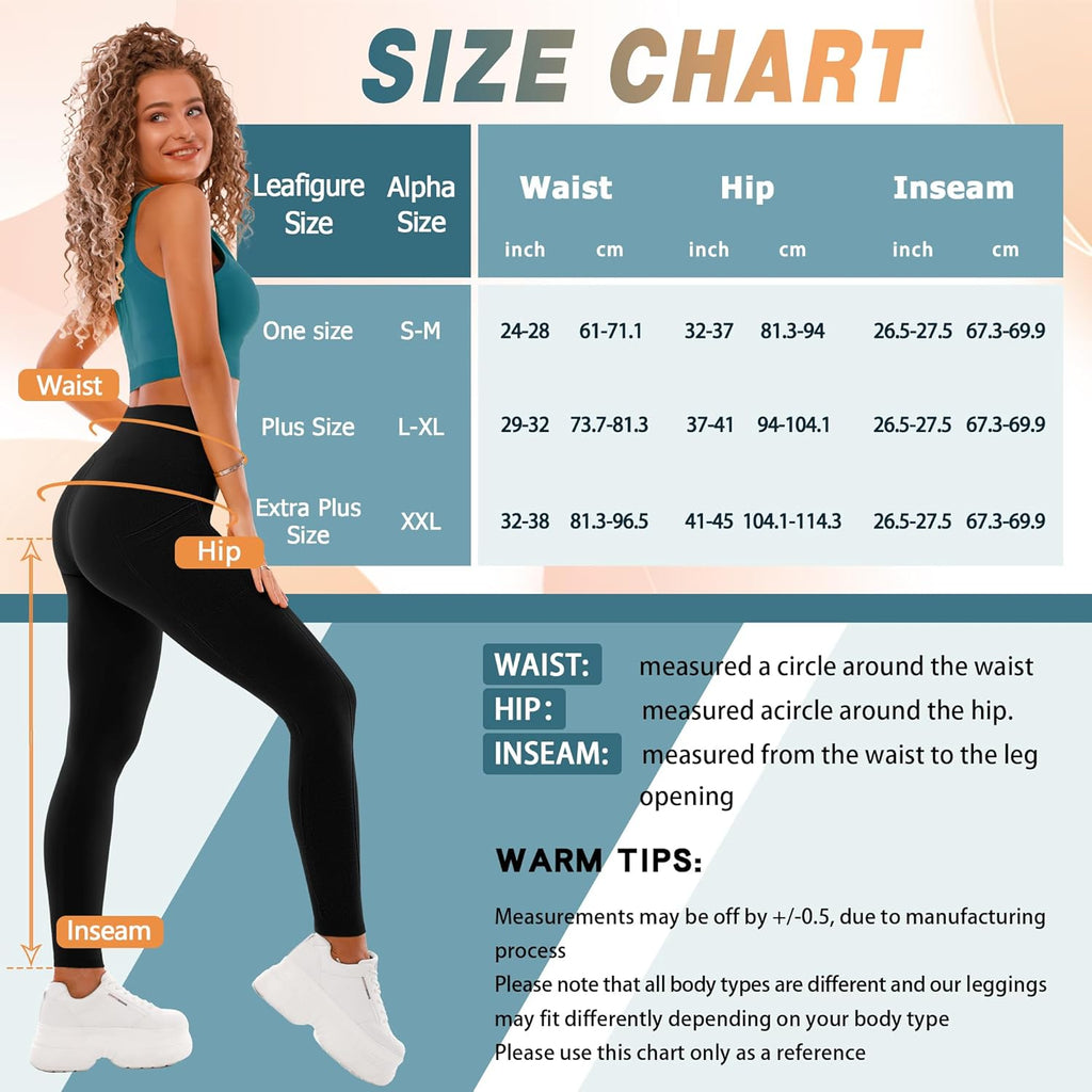 Buttery Soft High Waisted Leggings with Pockets - Full Length Capri Yoga Pants for Ultimate Comfort and Style