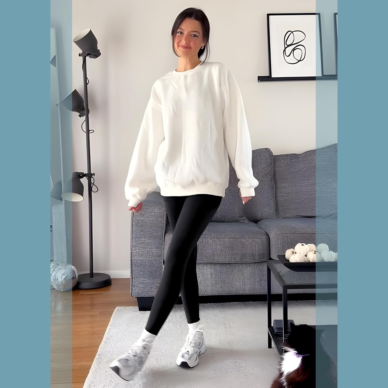 Buttery Soft High Waisted Leggings with Pockets - Full Length Capri Yoga Pants for Ultimate Comfort and Style