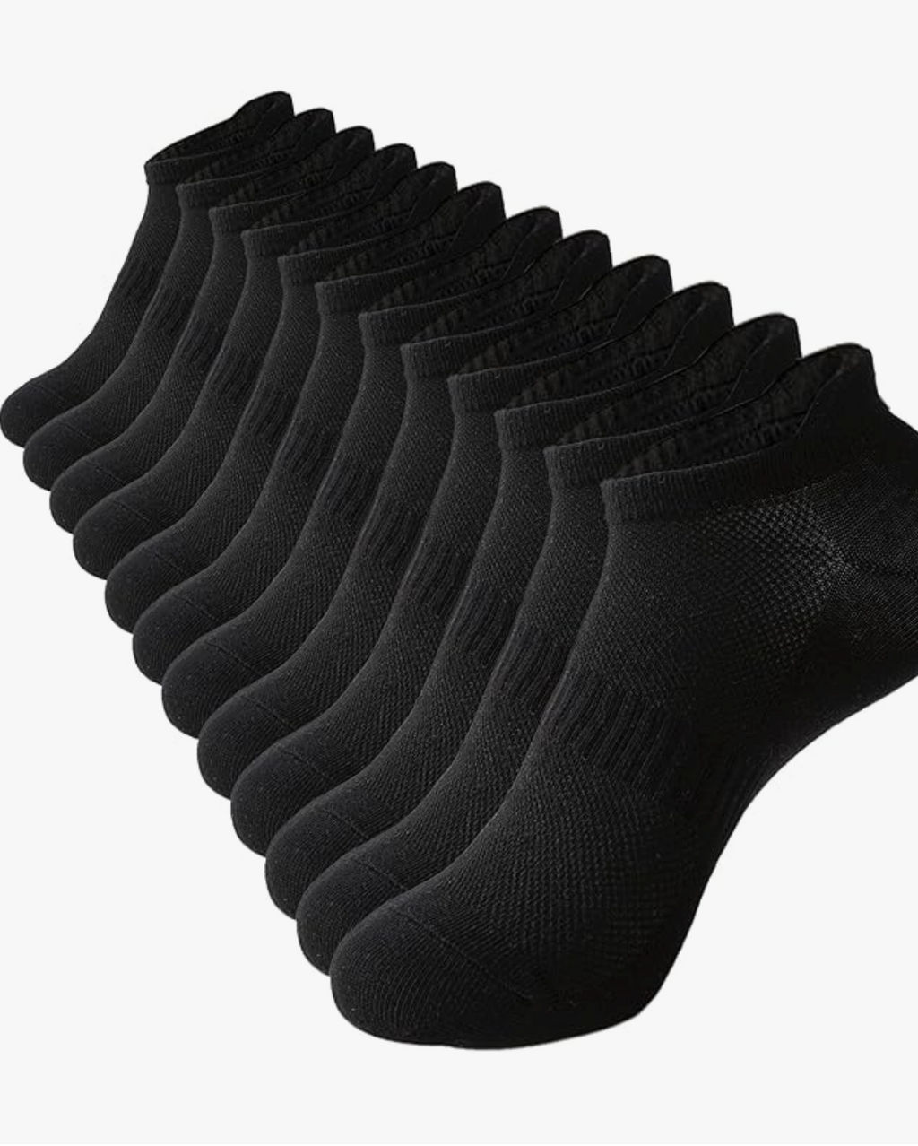 6 Pairs of Women's Low Cut Athletic Ankle Socks with Tab - Perfect for Running and Everyday Wear