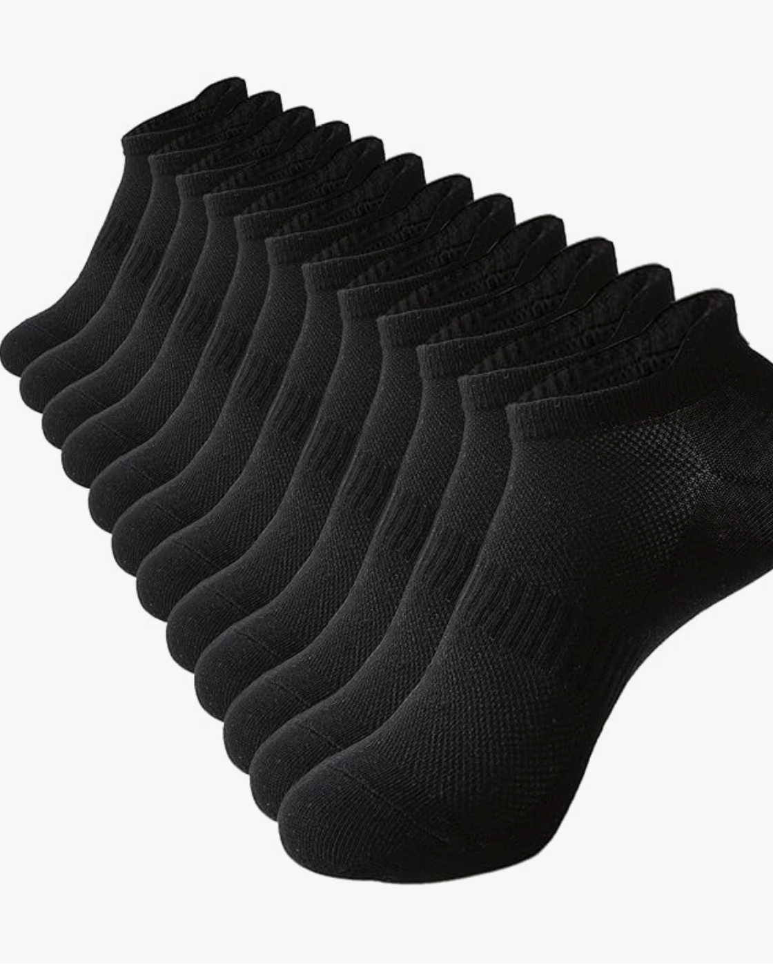 6 Pairs of Women's Low Cut Athletic Ankle Socks with Tab - Perfect for Running and Everyday Wear